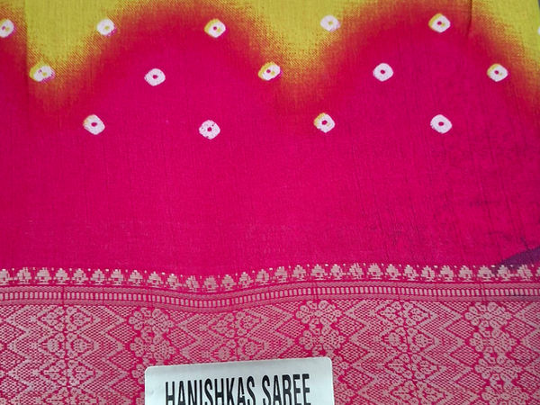 ஹனிஷ்காஸ் சிந்தூர் பந்தேஜ் புடவை (Hanishkas Sindoor Saree)