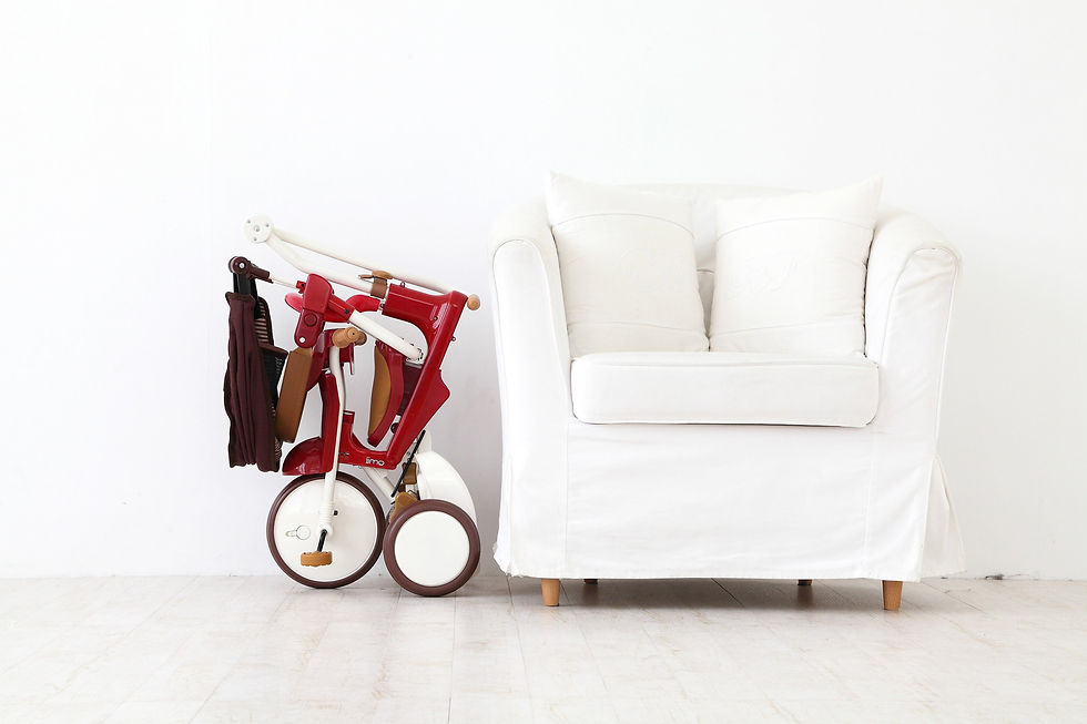 Thumbnail: iimo 3-in-1 Foldable Tricycle with Canopy