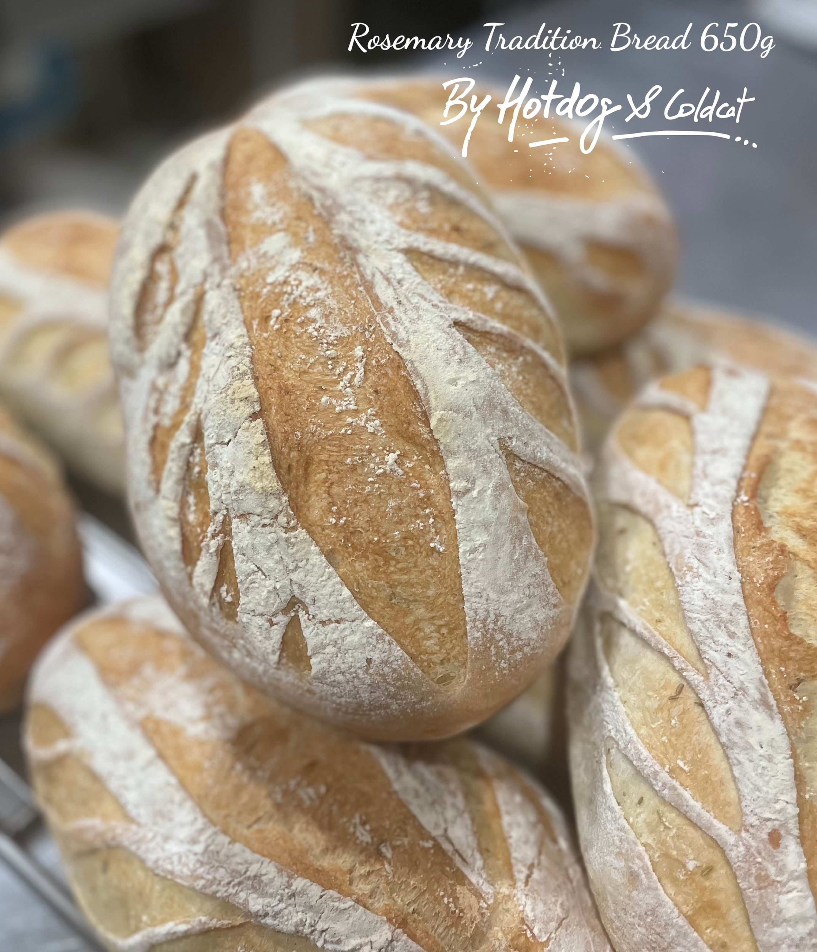 ROSEMARY BREAD 650g