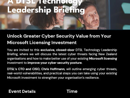 Unlock CyberSecurity Value from your Microsoft Licensing Investment