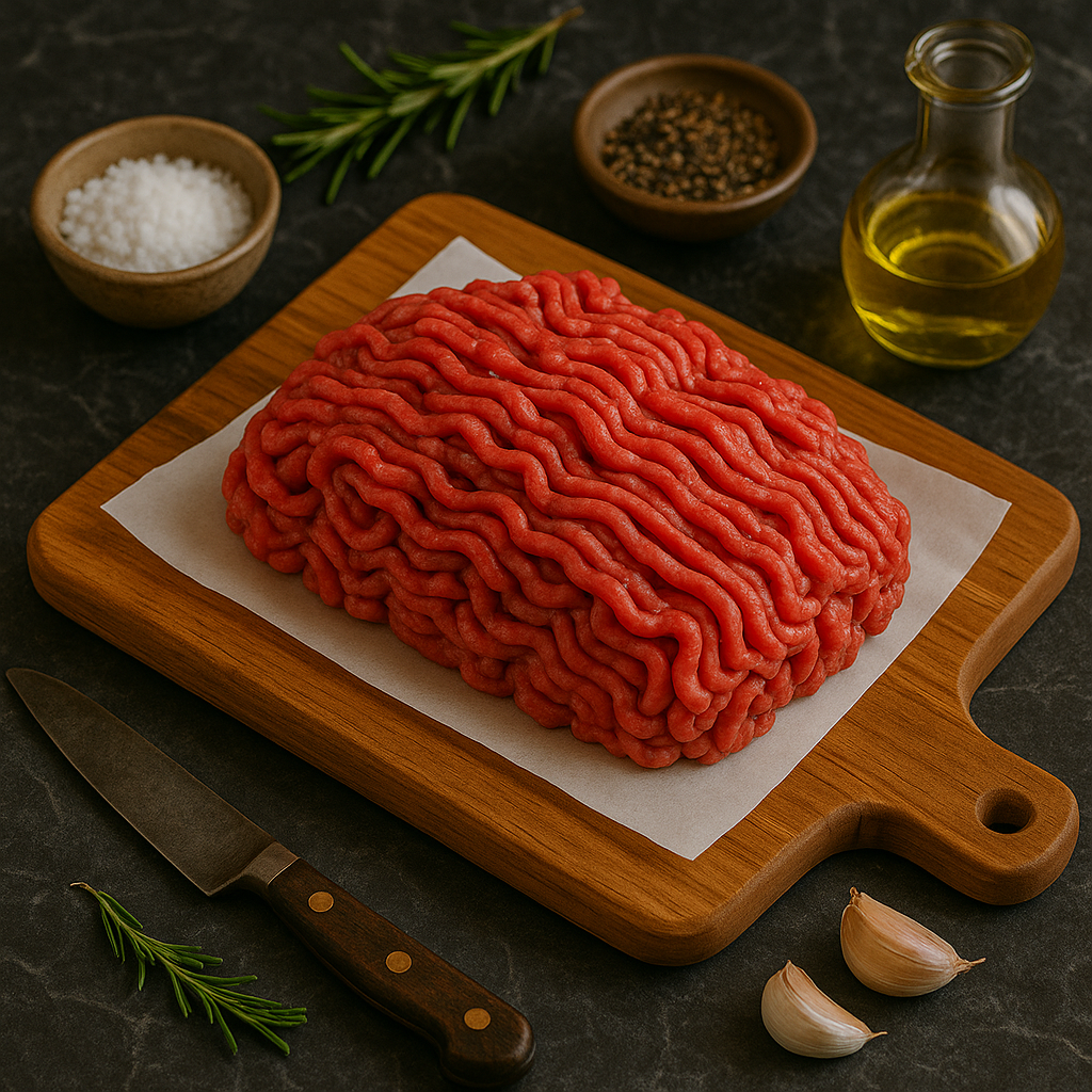 90/10 Forage-fed Ground Beef - 2 lbs chubs