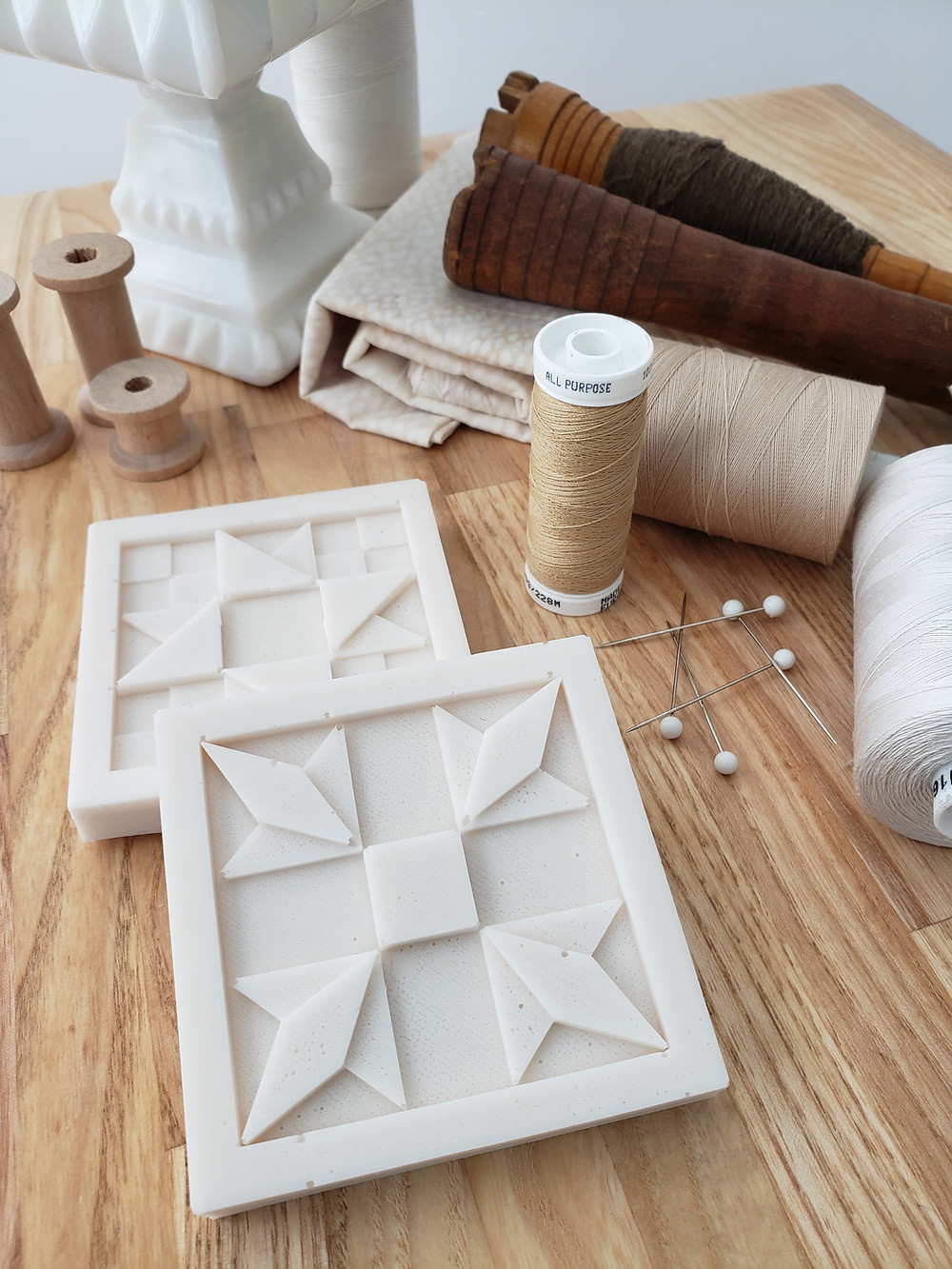 Hand Made Quilt Block Soap