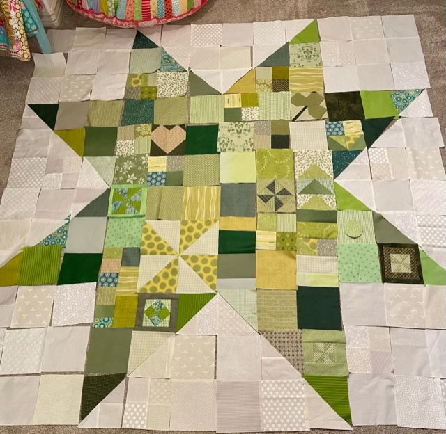 Thumbnail: Scrappy Stars with Aunt Em's Quilts