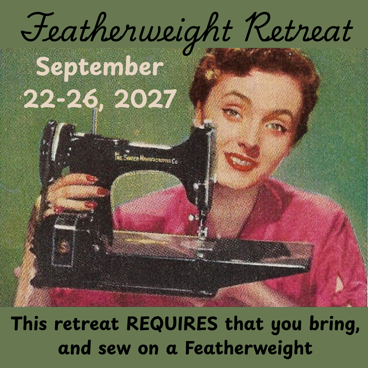 2027 Featherweight Forever Open Sew