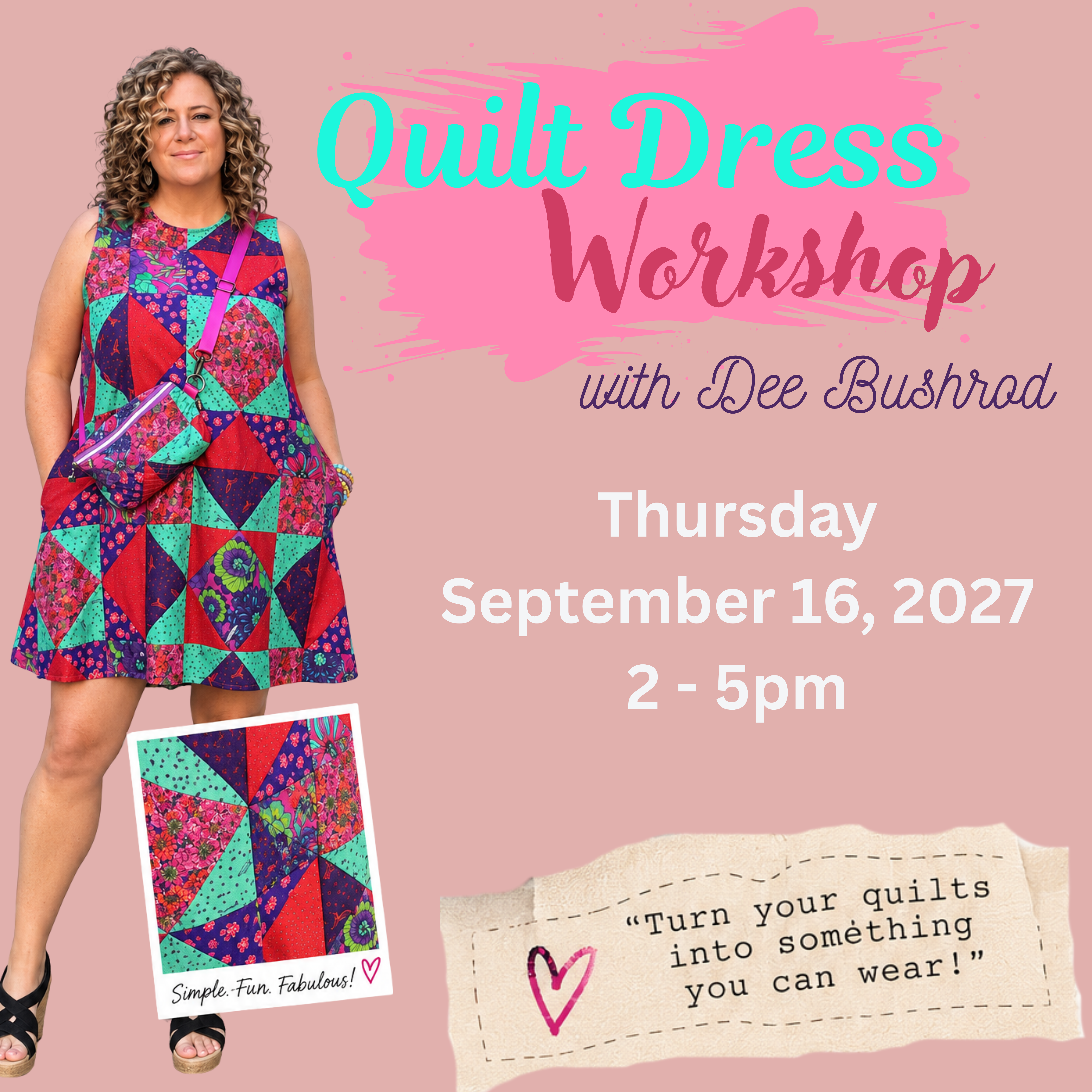 Quilt Dress Workshop w/ Dee Bushrod