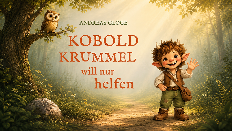 Kobold Krummel will nur helfen