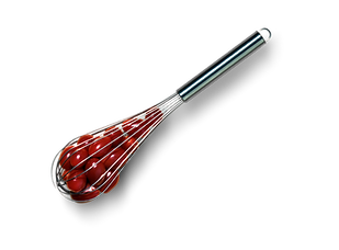 Whisk with Tomatoes