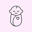 Newborn Baby Swaddled