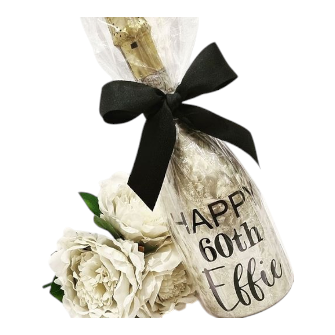 Personalised Gold Bottle