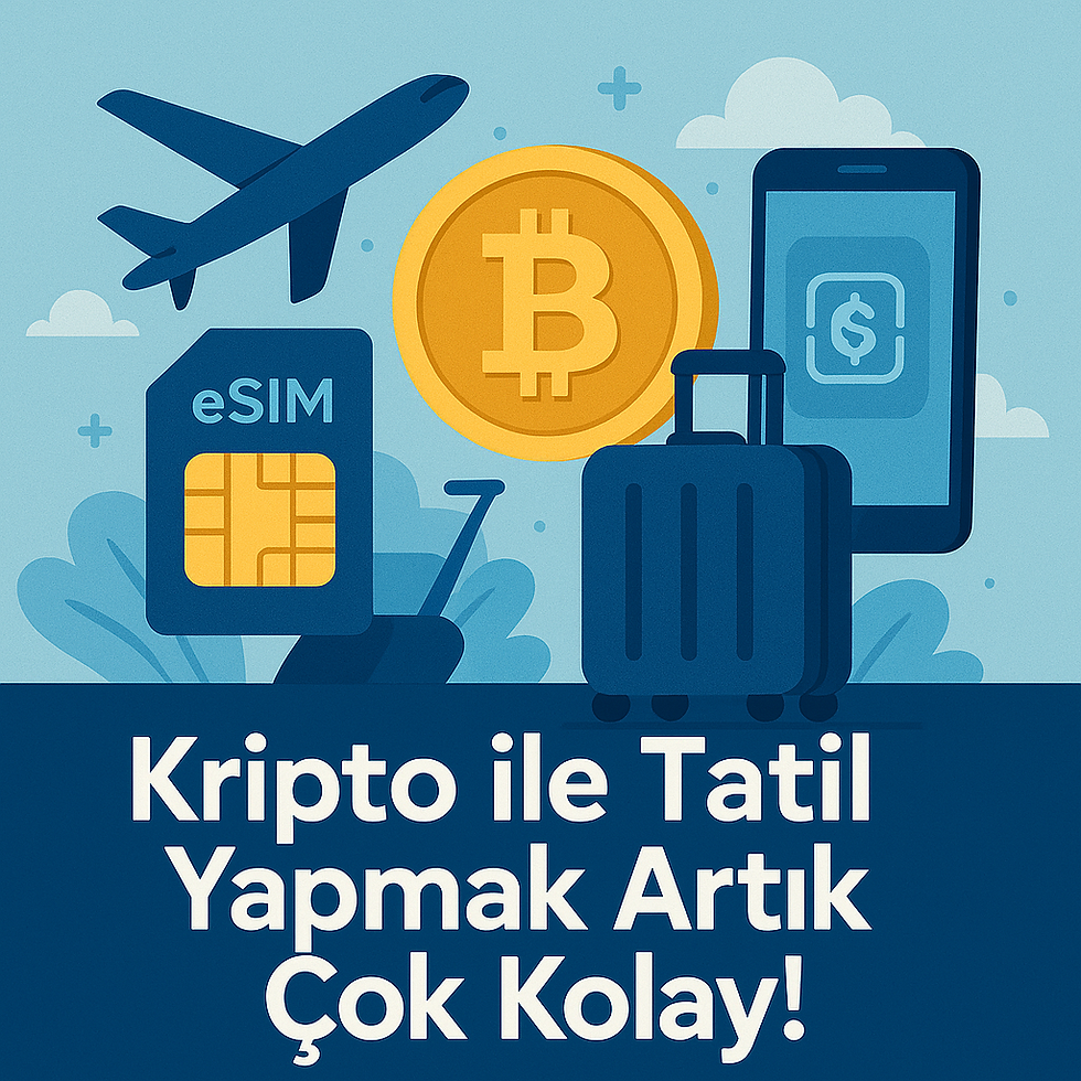 Kripto ile Tatil Yapmak Artık Çok Kolay!