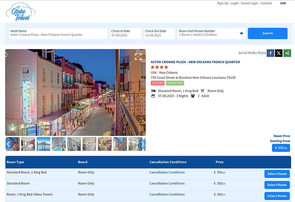Crowne Plaza New Orleans French Qtr – Astor