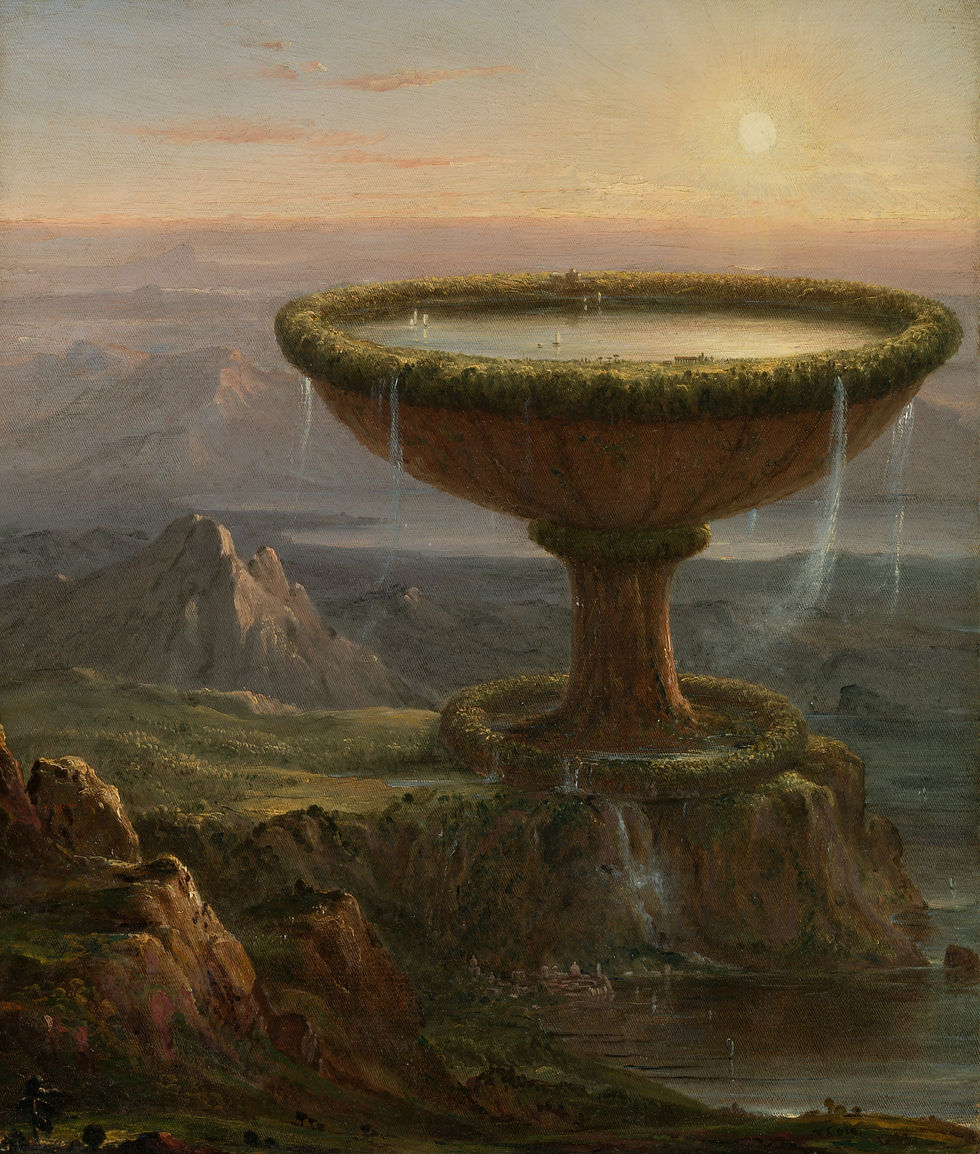 Thomas Cole, The Titan’s Goblet,1833