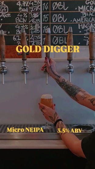 Micro NEIPA beer poured at Kælderkold craft beer bar in Gothic Quarter Barcelona