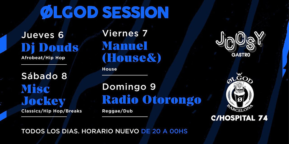 GOOD NEWS IN RAVAL. DJ SESSION at @olgodcraftbeer is ON