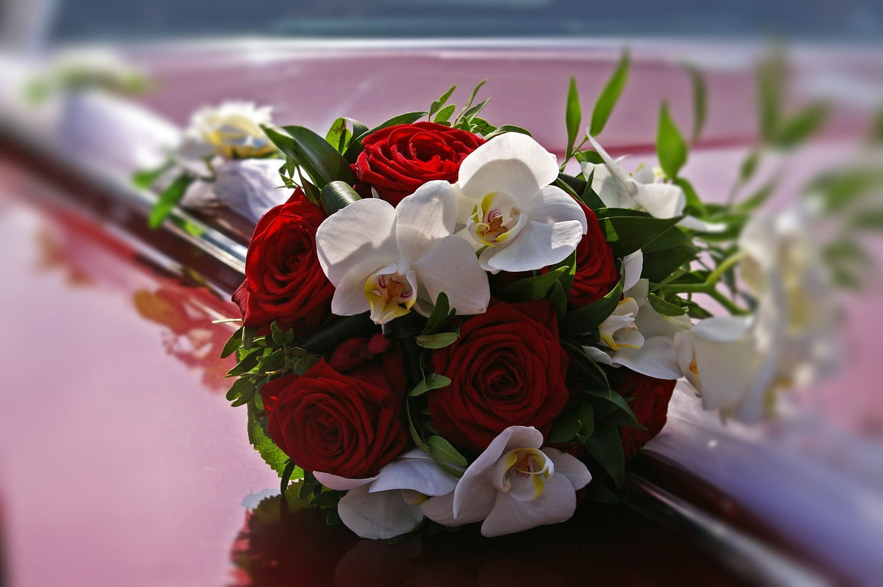 Delicate Ruby Bouquet