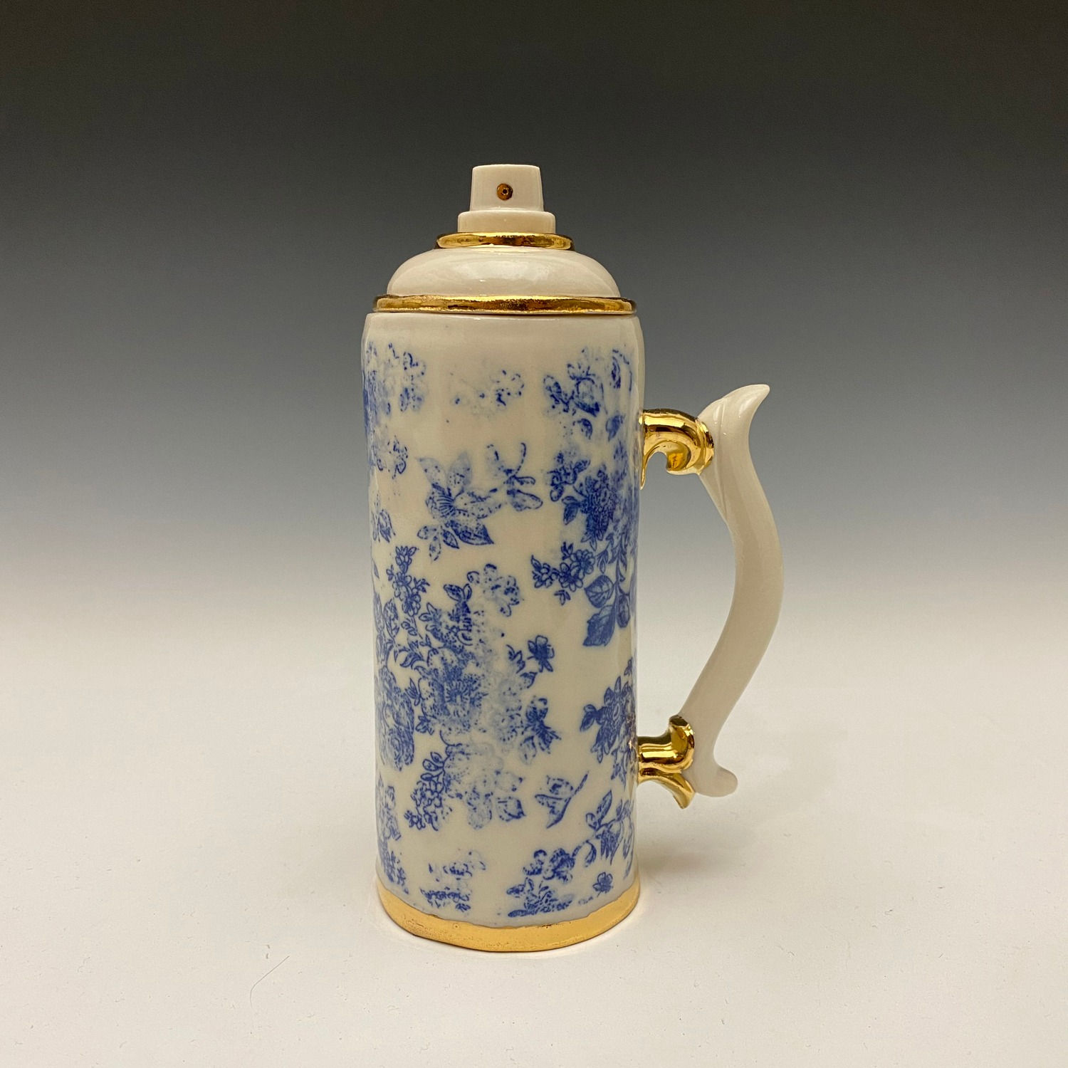 Delftware Spray Can