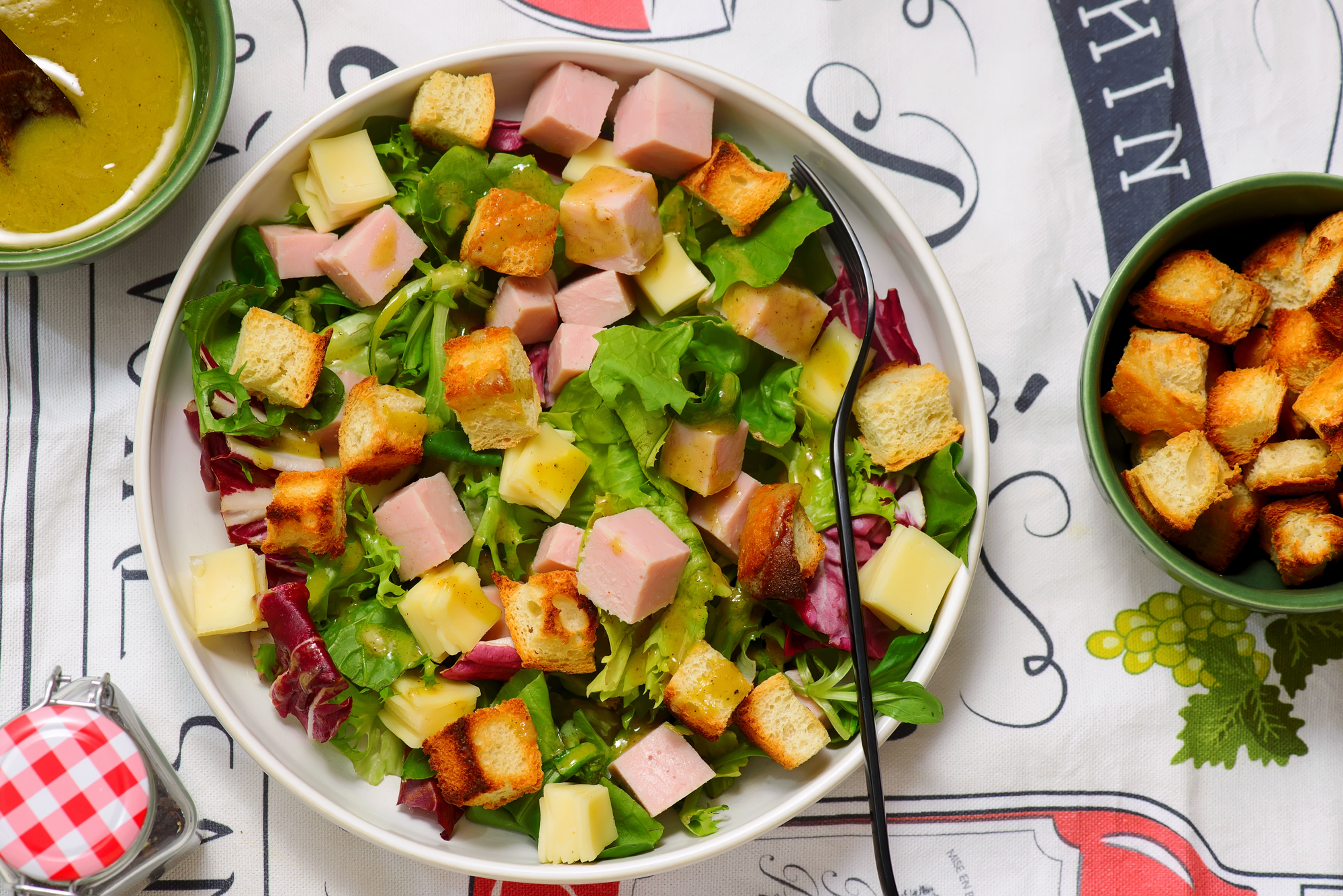 SALADE JAMBON GOUDA
