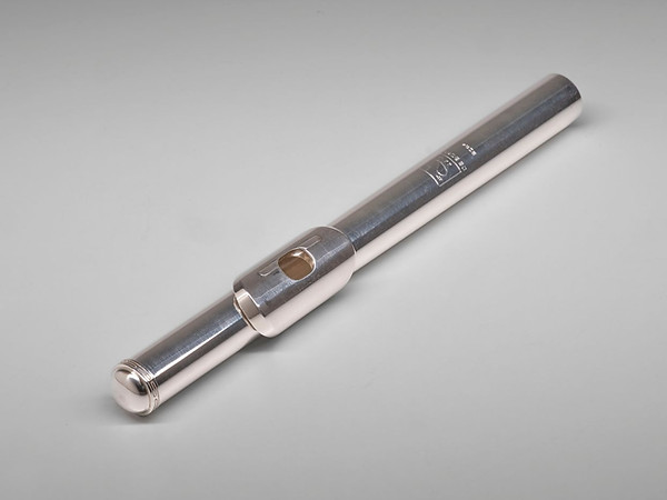 DE BOER FLUTES, Flötenkopfstück silber