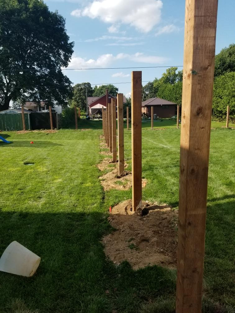 Posts Aligned Straight!