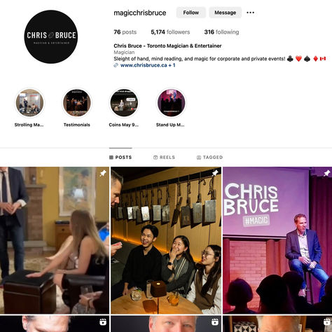 @magicchrisbruce is a buzzin'
