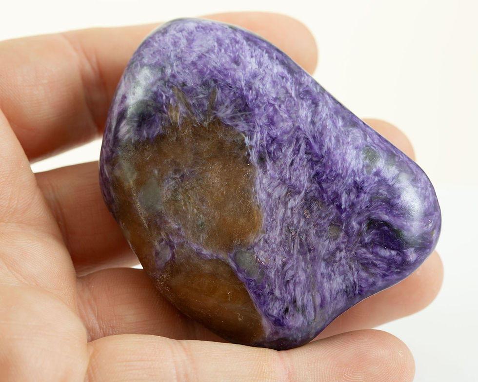 Charoite galet de Russie
