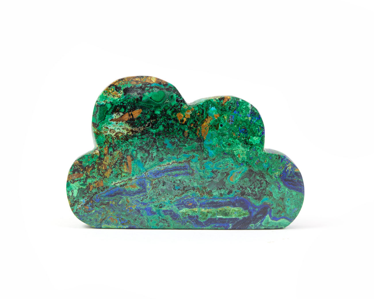 Azurite-malachite - Nuage