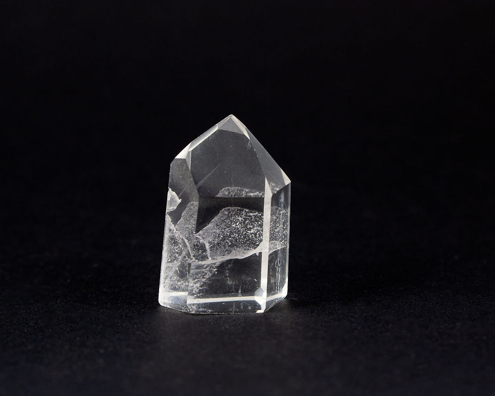 Pointe en quartz fantôme