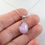 Miniature : Pendentif Kunzite - argent 925