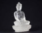 Bouddha en cristal de roche