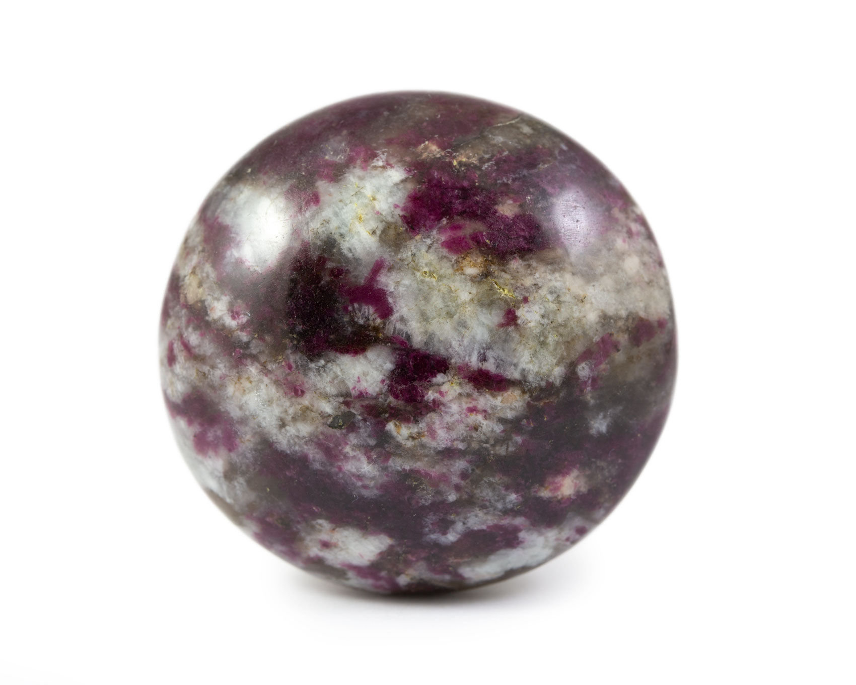 Galet Quartz tourmaline rose