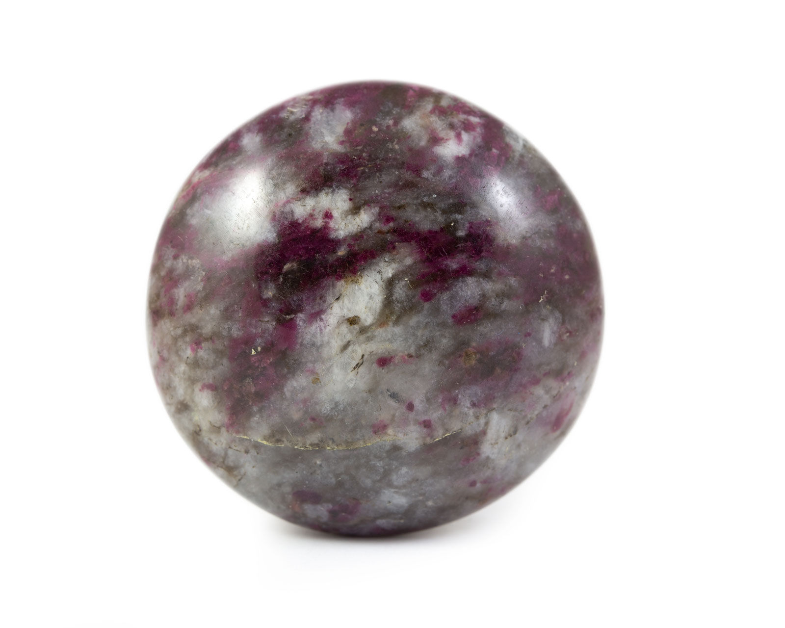 Galet en quartz tourmaline rose