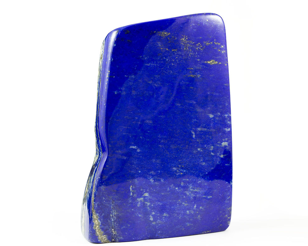 Bloc de lapis-lazuli - Pierre polie