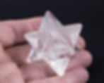 Merkaba de cristal de roche