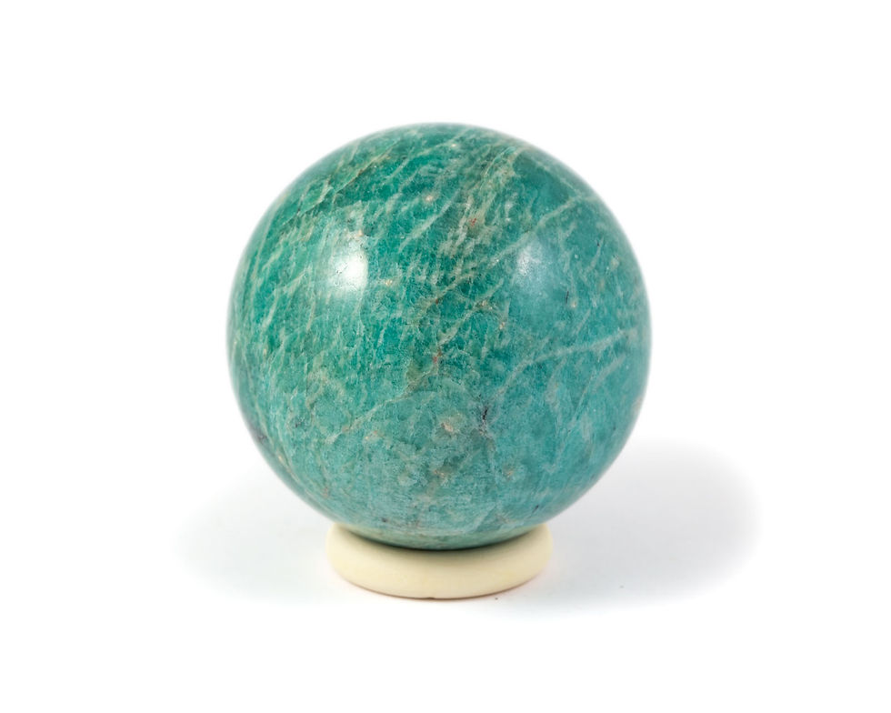 Sphère en Amazonite - 55mm
