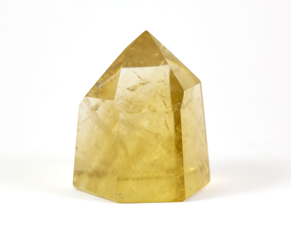 Pointe Citrine naturelle