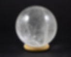 Boule, sphère de cristal de roche