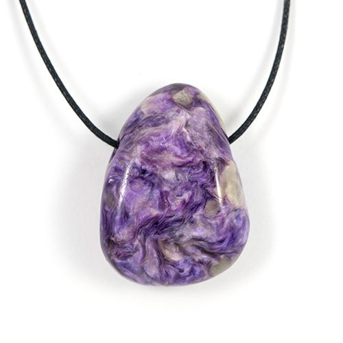 Pendentif pierre percée