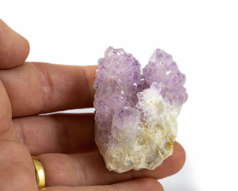 Quartz esprit / Améthyste cactus