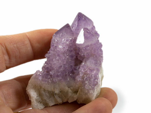 Améthyste cactus, spirit quartz : Propriétés en lithothérapie