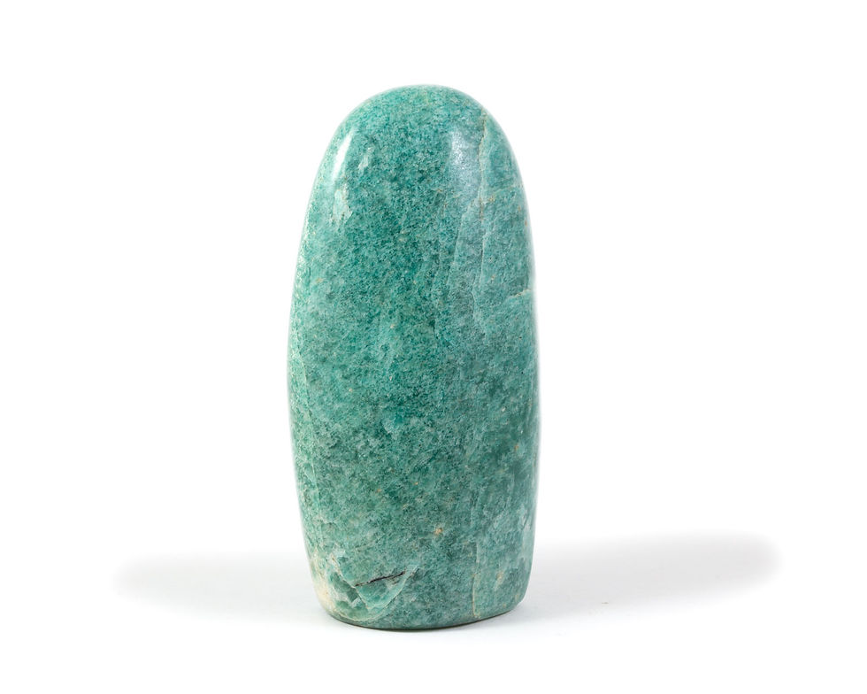 Forme libre en amazonite - Madagascar
