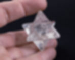 Merkaba en cristal de roche - Brésil