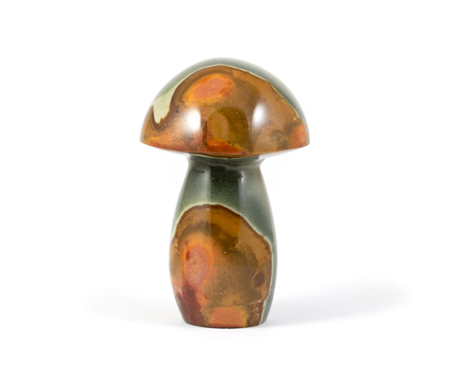 Champignon en pierre naturelle - Jaspe impérial