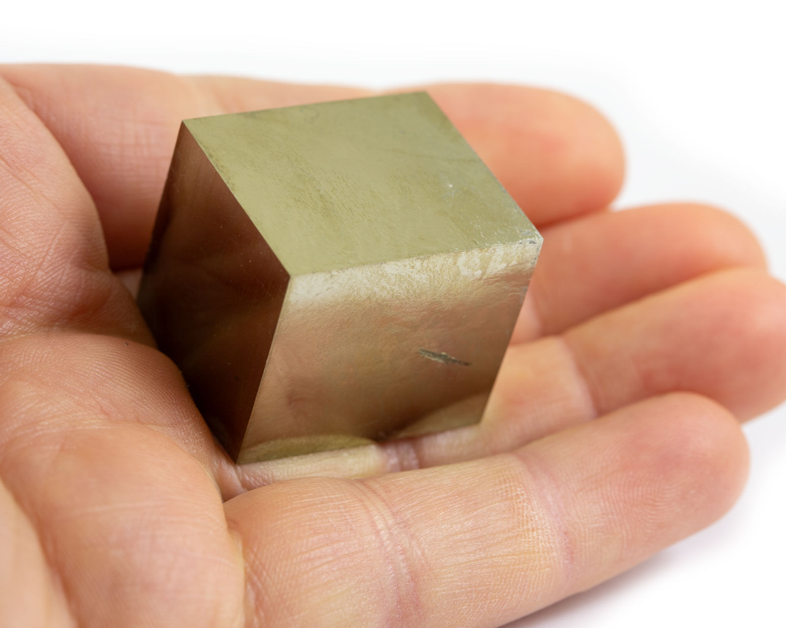 Cube pyrite - Pierre brute - Espagne