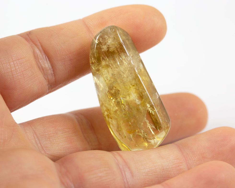 Citrine - Pierre polie