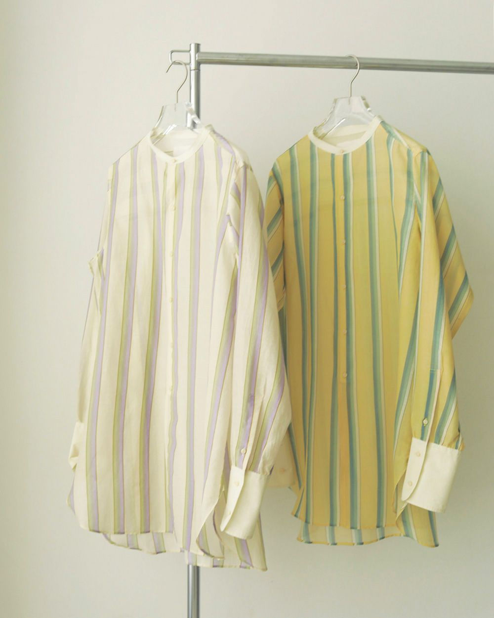 TODAYFUL / Multistripe Silk Shirts