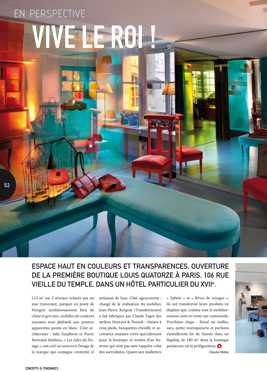 CONCEPTS & TENDANCES