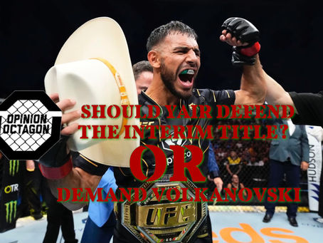 Why Yair Rodriguez Should be able to Defend the Interim Featherweight Championship 