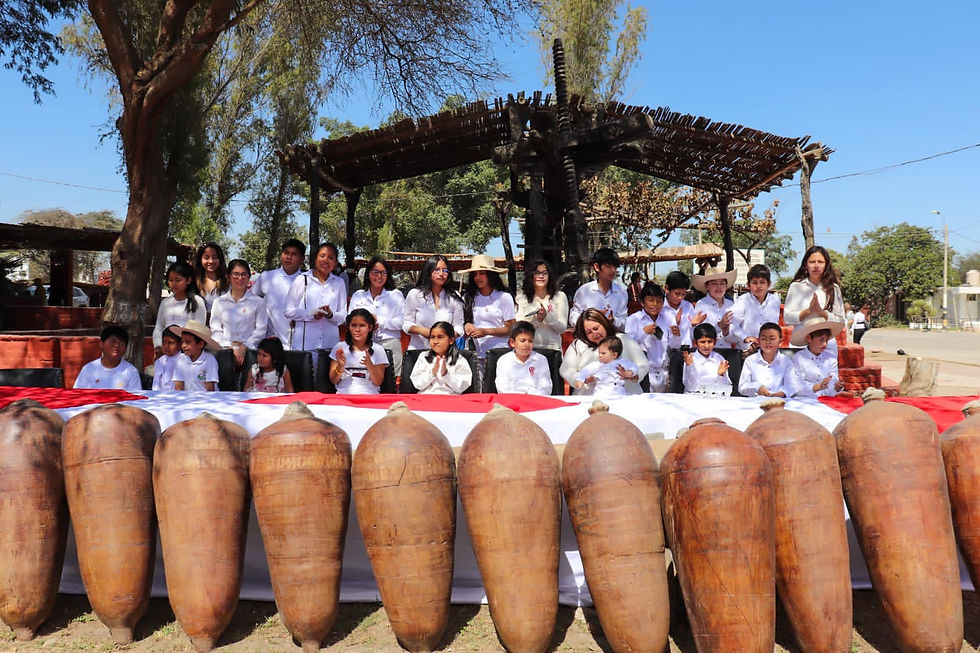 HOMENAJE AL SEÑOR PISCO