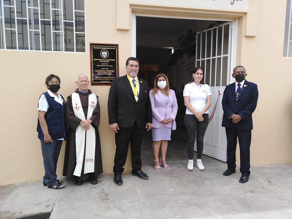 INNAUGURACION DE LA CASA REFUGIO PARA MUJERES VICTIMAS DE VIOLENCIA