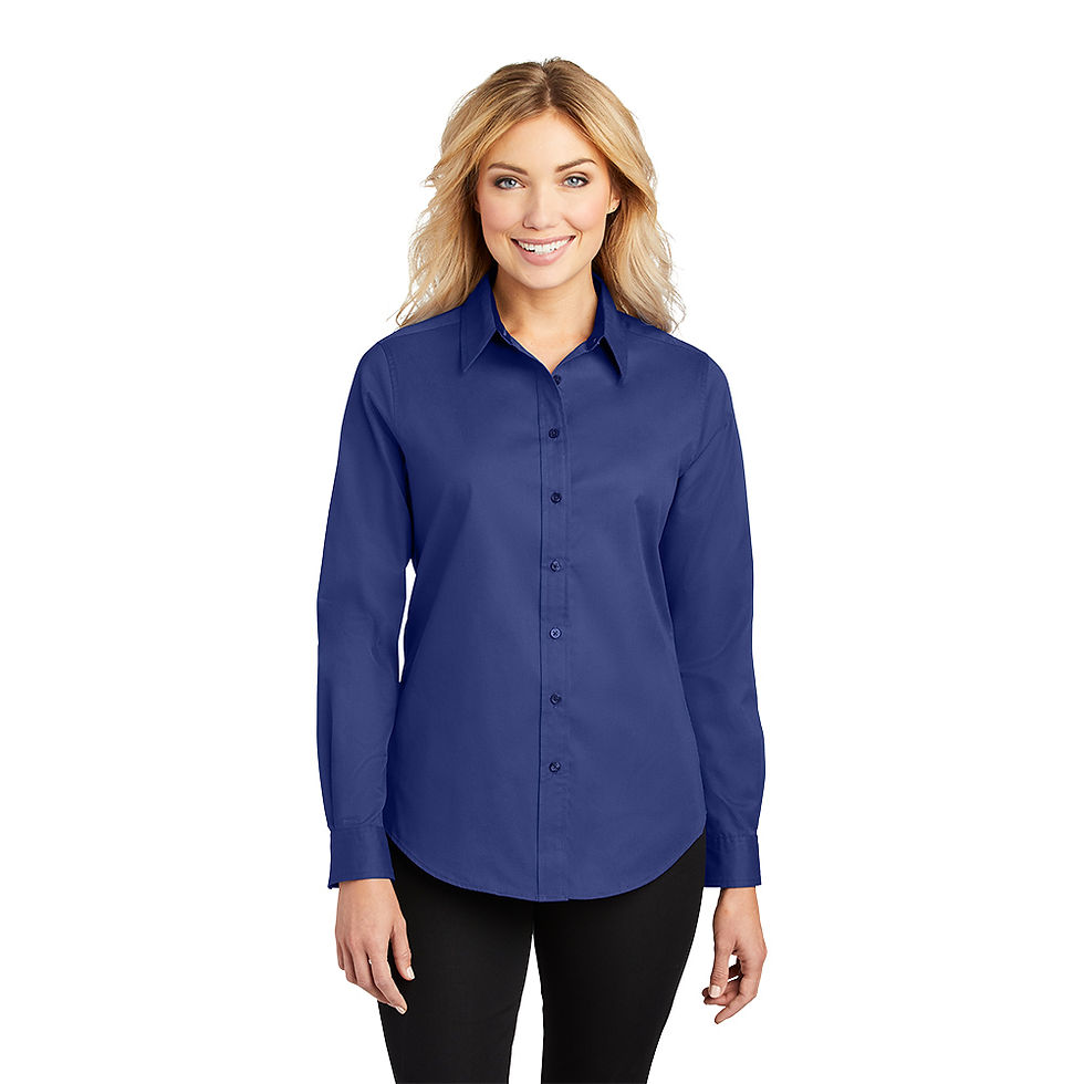 Miniatura: L608 Port Authority® Ladies Long Sleeve Easy Care Shirt